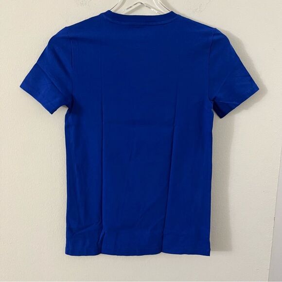 J. Crew Aspen Broken in Jersey T-Shirt in Regal Blue XXS NWT - Picture 9 of 10